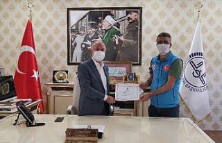 Müftü Keskin’den kurban bağışı