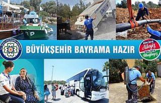 Muğla Büyükşehir ekipleri 24 saat görev başında