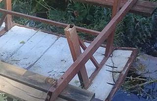 Munzur Gözeleri’ndeki masalar tahrip edildi