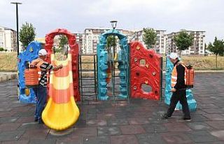 Muş Belediyesinin korona virüsle mücadelesi devam...