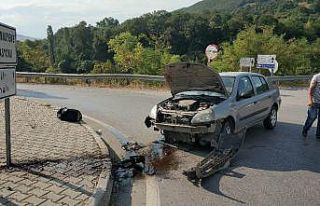 Navigasyon kazası: 2 yaralı