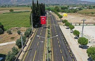 Nazilli Esenköy’de yol çalışmaları tamamlandı