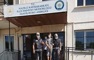 Nazilli’de iki hırsız polis tarafından yakalandı