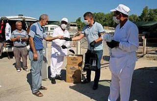 Nazilli’de Korona Timi bayram öncesi iş başında