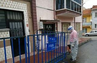 Odunpazarı Belediyesi karantina altına alınan evlerde...