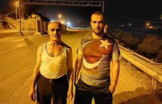 Oğlunu antrenör gibi korucu mülakatlarına hazırlıyor