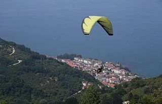 Ordu’da yamaç paraşütü için pist yapıldı