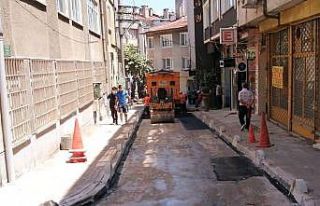 Osmangazi’nin yollarında bakım onarım çalışması