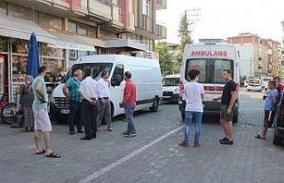Otomobilin çarptığı bisikletli çocuk yaralandı
