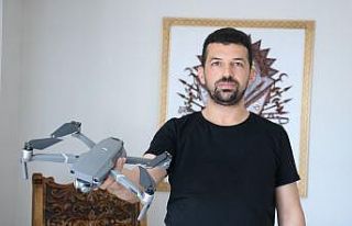 Oyuncak drone havalandırdı, 8 bin lira ceza yedi