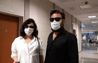 Oyuncu Bülent Parlak ve Burcu Gönder tek celsede...