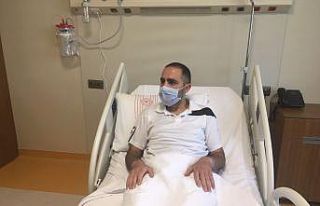 (Özel) Ambulans uçakla Van’dan getirilen hasta,...