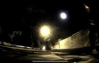 (Özel) İstanbul’da motosikletli ile kağıt toplayıcısının...