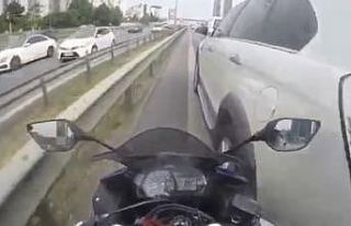 (Özel) İstanbul’da motosikletlilerin ölümden...