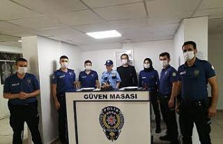 (Özel) Polis olmak isteyen Ömer’e doğum günü...