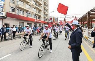 Pedallar 15 Temmuz şehitleri için çevrildi