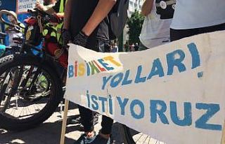 Pedallar ’güvenli yol’ için çevrildi