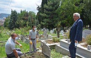 Posbıyık: “57 mezarlığı temizleyip bakımlarını...
