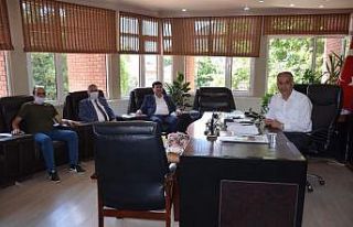 PTT Müdürü Bozkurt’dan Başkan Yaman’a ziyaret