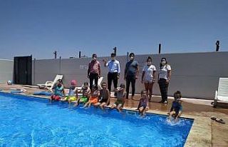 Pütürge’de ilk kez yüzme kursu açıldı