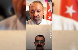 Rektör Çufalı online söyleşiye katıldı