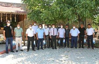 Rektör Karacoşkun Basın temsilcileriyle bir araya...