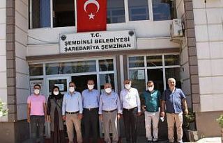 Rektör Pakiş’ten Başkan Saklı’ya ziyaret