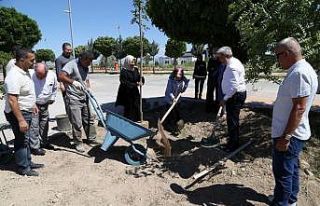Rektör Şahin, mezuniyet hatırası olarak öğrencilerle...