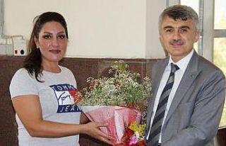 Rektör Uysal, TÖMER öğrenci buluşmalarına katıldı
