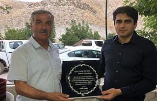 Samsat Kaymakamı Halid Yıldız’a veda programı...