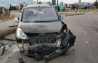 Samsun’da trafik kazası: 1 yaralı