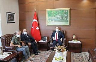Sarıoğlu, Vali Tutulmaz ile bir araya geldi