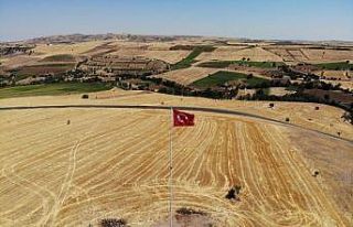 Şehit Jandarma Er Mücahit Şimşek için dev Türk...