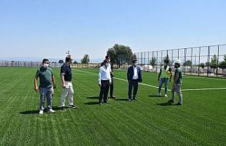 Şehzadeler’e FİFA standartlarında spor tesisi