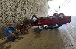 Sincan’da trafik kazası: 1 yaralı