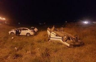 Sivas’ta iki otomobil çarpıştı: 8 yaralı