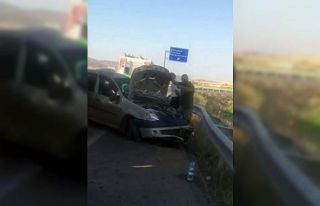 Sivas’ta trafik kazası:3 yaralı