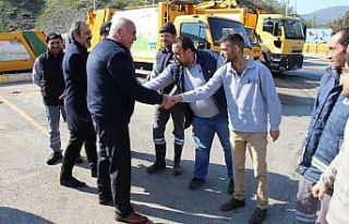 Söke Belediyesi çalışanlarına bayram önü ödeme...