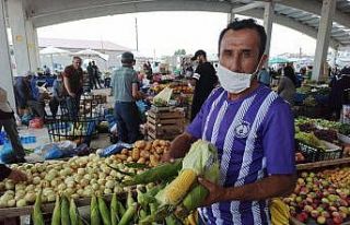 Şuhut’ta yerli mısırlara pazar yerinde ilgi arttı