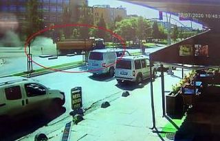 Sultangazi’de hafriyat kamyonu dehşeti kamerada