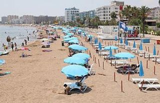 Susanoğlu ve Kızkalesi halk plajlarının mavi bayrağı...