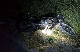Takla atan motosikletin sürücüsü hayatını kaybetti