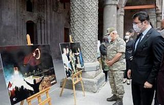 Tarihi Çifte Minareli Medrese’de "15 Temmuz"...