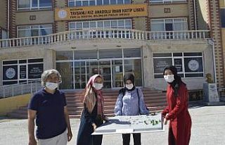 Tavşanlılı öğrenciler yapmış oldukları proje...