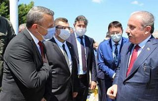 TBMM Başkanı Şentop memleketi Tekirdağ’a geldi