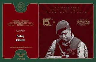 TCDD’den anı bilet uygulaması