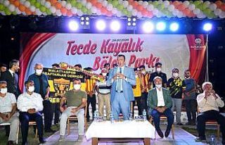Tecde Kayalık Bölge Parkı törenle açıldı