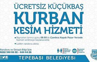 Tepebaşı’nda Kurban Bayramı hazırlıkları sürüyor