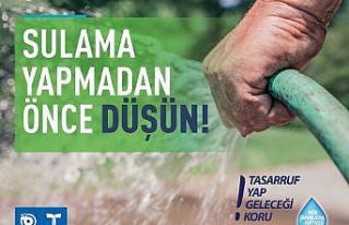 TESKİ’den su tasarrufu kampanyası