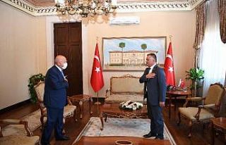 TFF Başkanı Nihat Özdemir’den, Vali Yazıcı’ya...